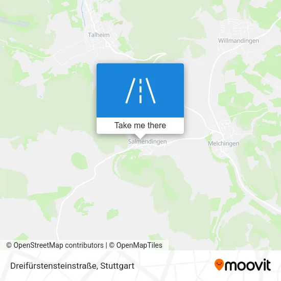 Карта Dreifürstensteinstraße