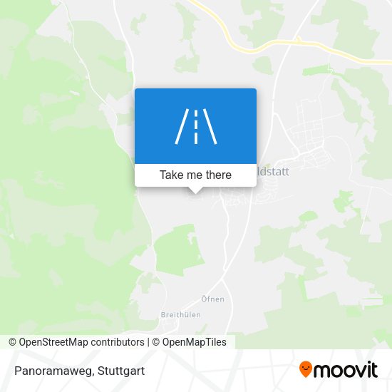 Карта Panoramaweg