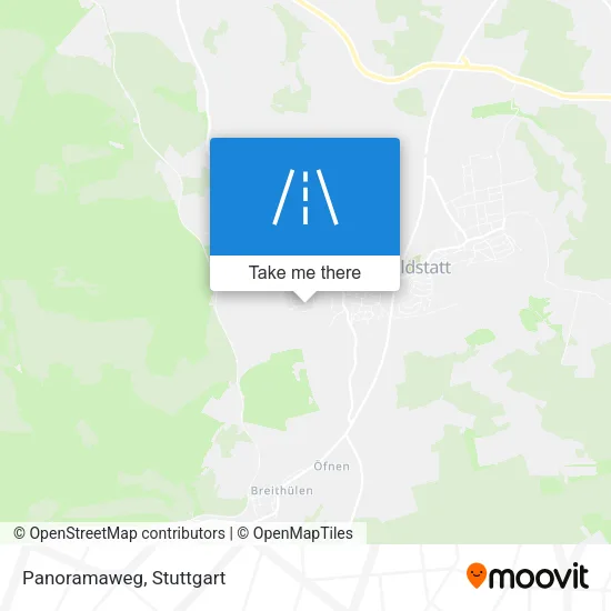 Карта Panoramaweg