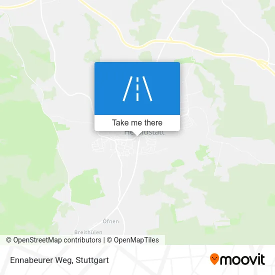 Карта Ennabeurer Weg