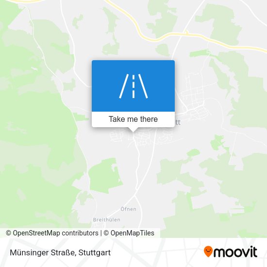 Münsinger Straße map