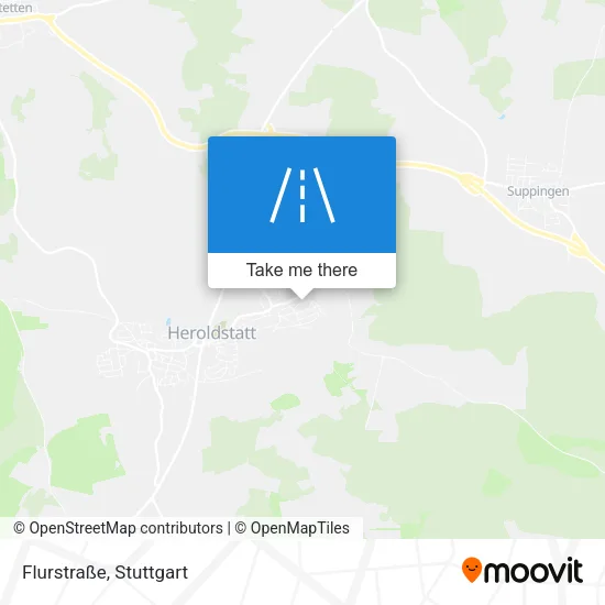 Карта Flurstraße