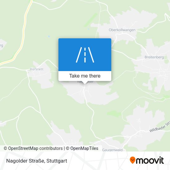 Nagolder Straße map