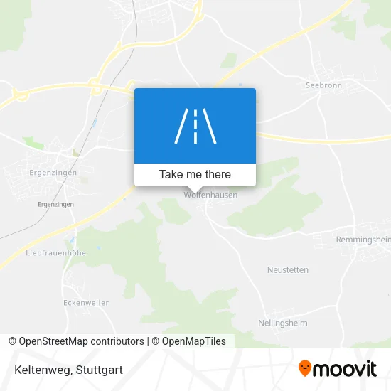 Карта Keltenweg