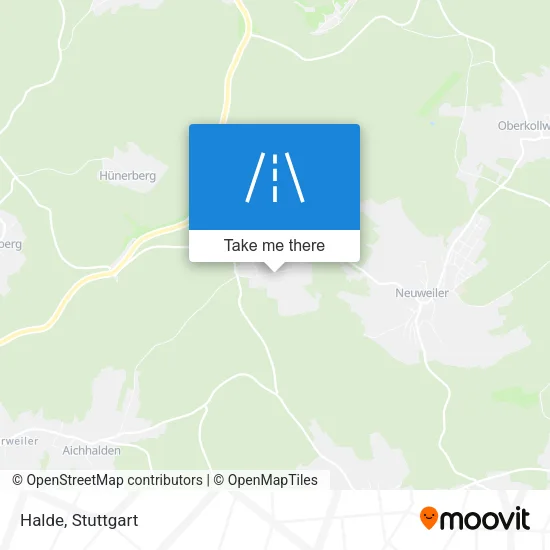Карта Halde
