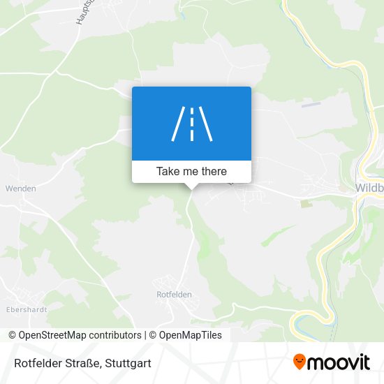 Карта Rotfelder Straße