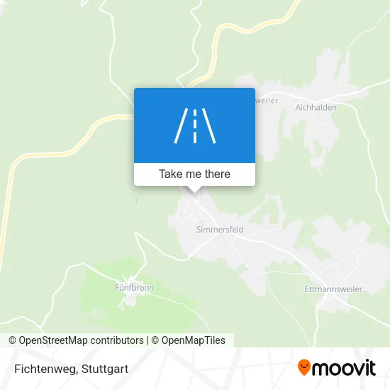Карта Fichtenweg
