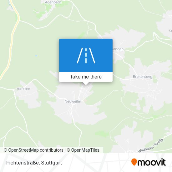 Fichtenstraße map