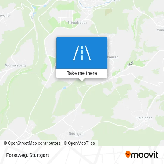 Карта Forstweg