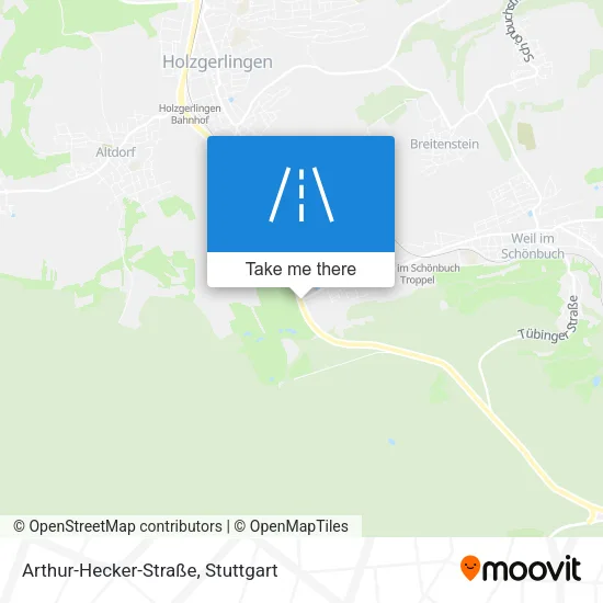 Карта Arthur-Hecker-Straße