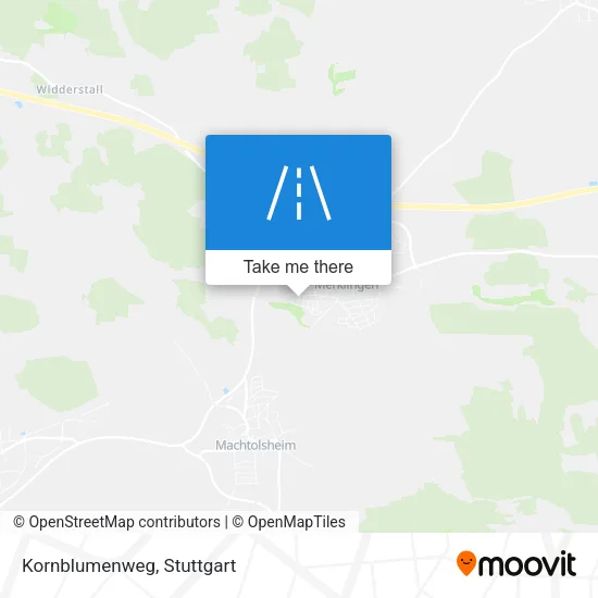 Карта Kornblumenweg