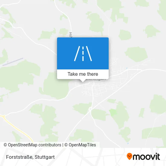 Карта Forststraße