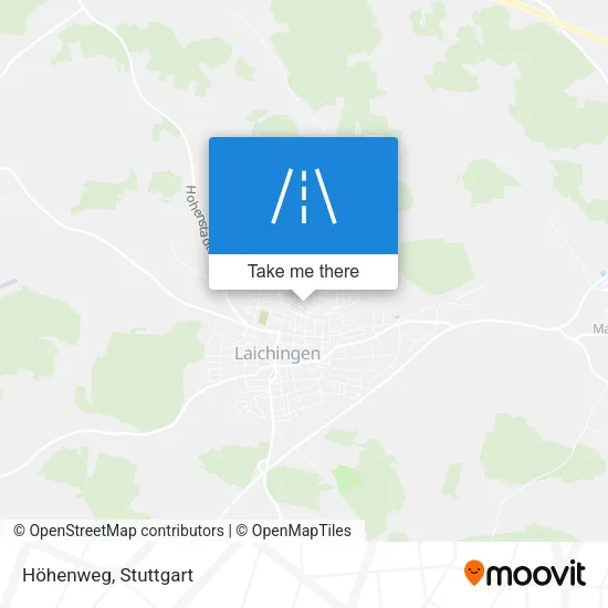 Карта Höhenweg