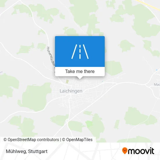 Карта Mühlweg