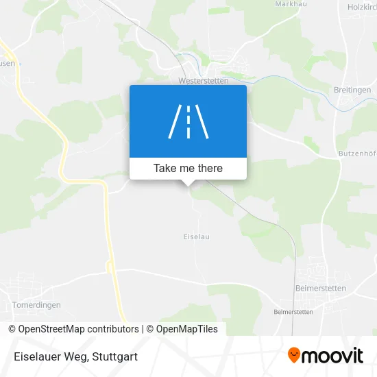 Карта Eiselauer Weg