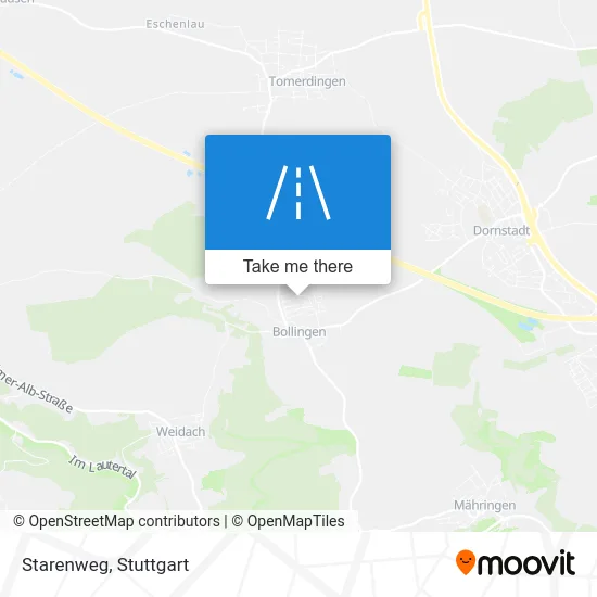 Карта Starenweg