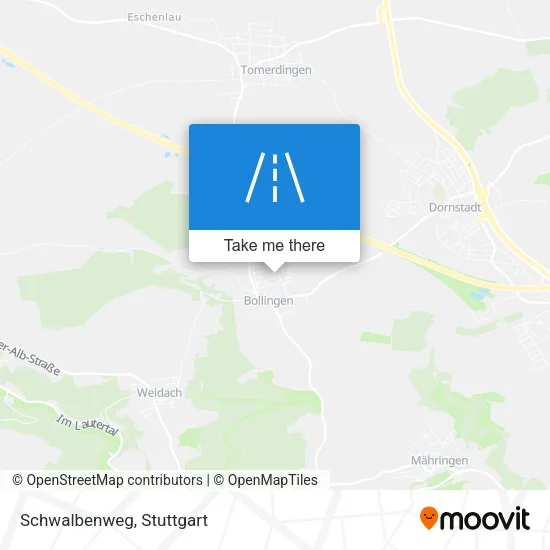 Карта Schwalbenweg