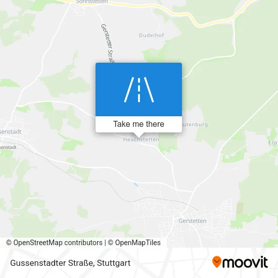 Карта Gussenstadter Straße