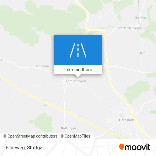 Карта Fildeweg