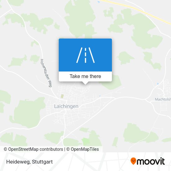 Карта Heideweg