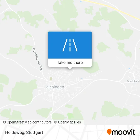 Карта Heideweg