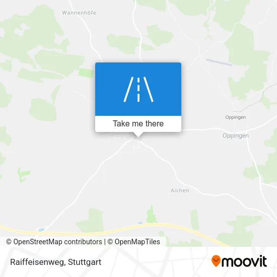 Raiffeisenweg map
