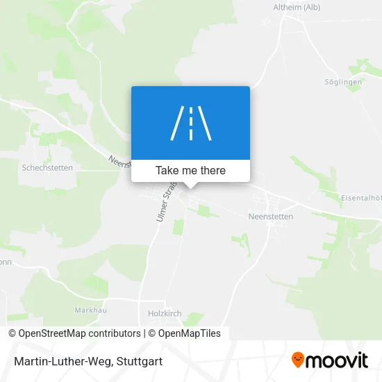 Карта Martin-Luther-Weg