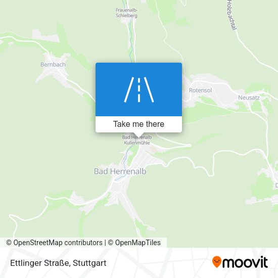 Ettlinger Straße map