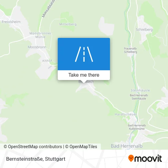 Карта Bernsteinstraße