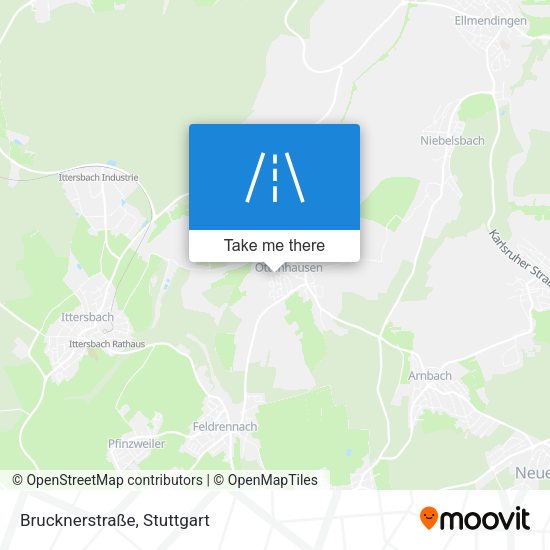 Brucknerstraße map