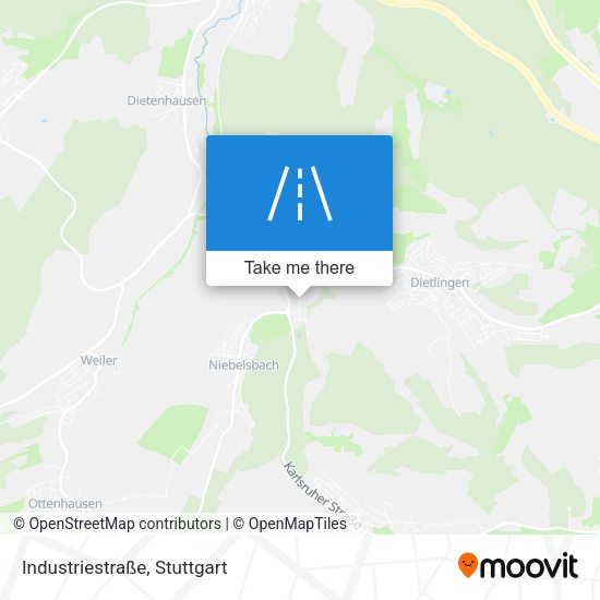 Industriestraße map