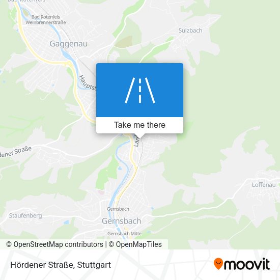 Hördener Straße map