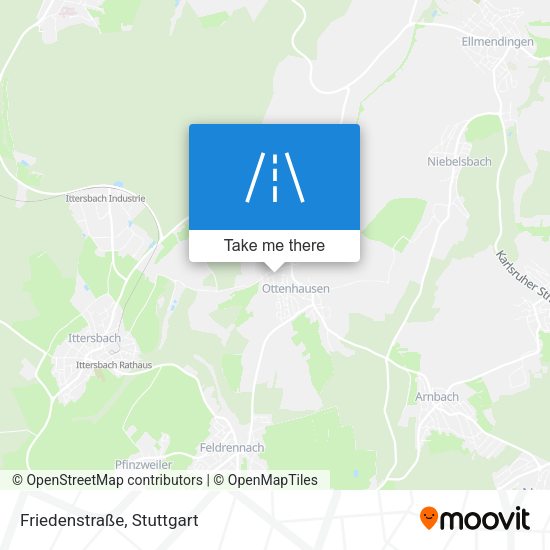 Friedenstraße map