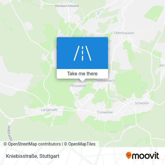 Kniebisstraße map