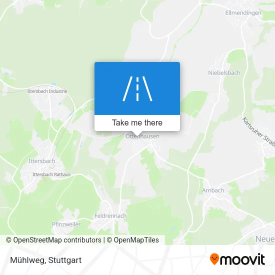 Карта Mühlweg