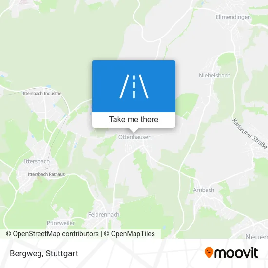 Карта Bergweg