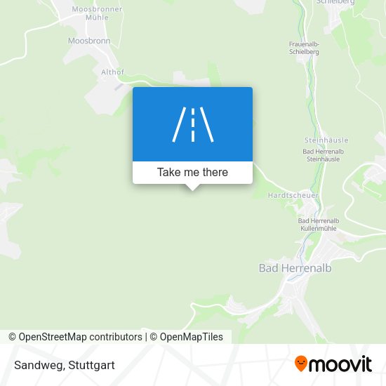Карта Sandweg
