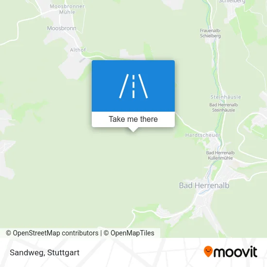 Карта Sandweg
