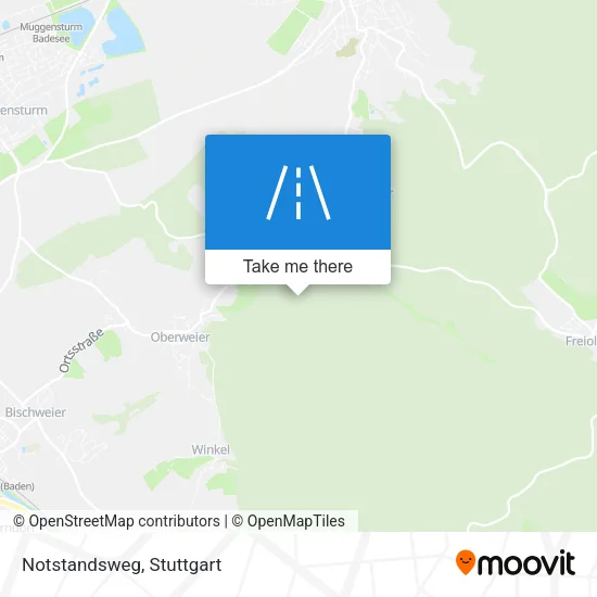 Карта Notstandsweg