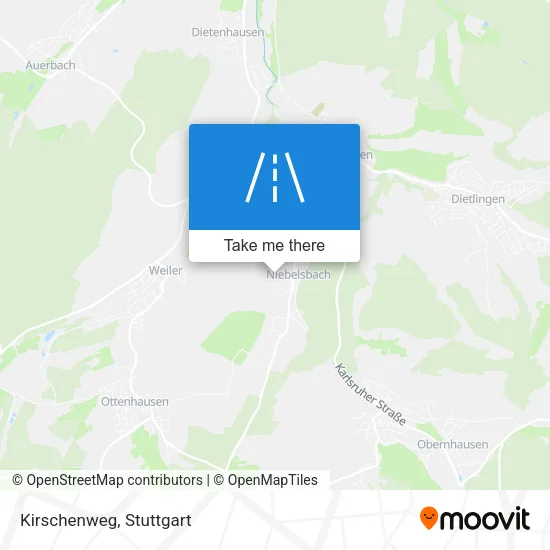 Карта Kirschenweg