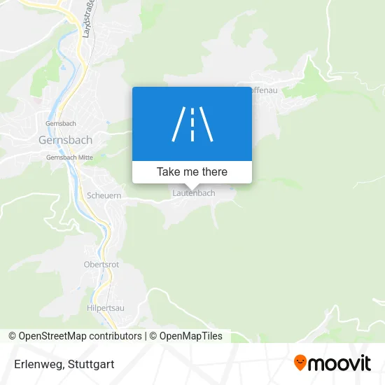 Карта Erlenweg