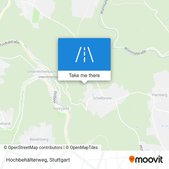 Карта Hochbehälterweg