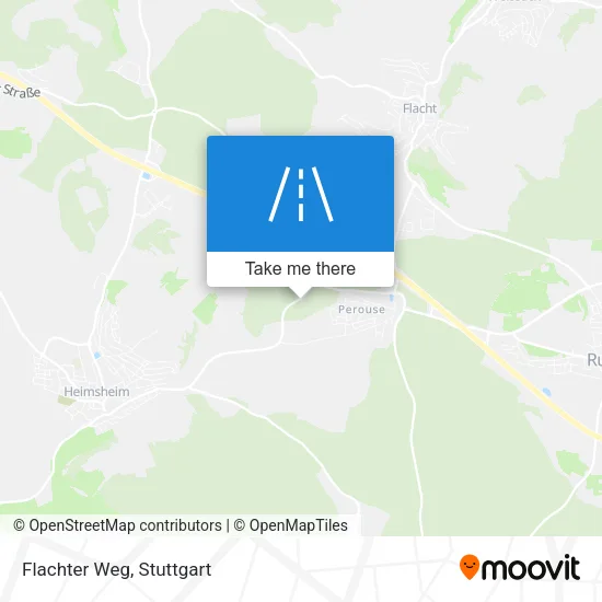Карта Flachter Weg