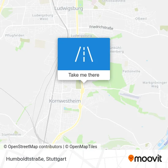 Карта Humboldtstraße