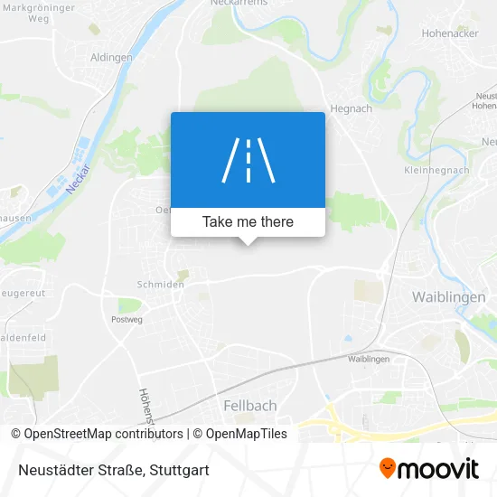 Карта Neustädter Straße