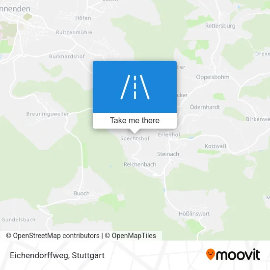 Карта Eichendorffweg
