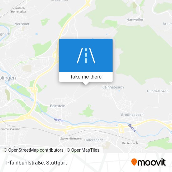 Pfahlbühlstraße map