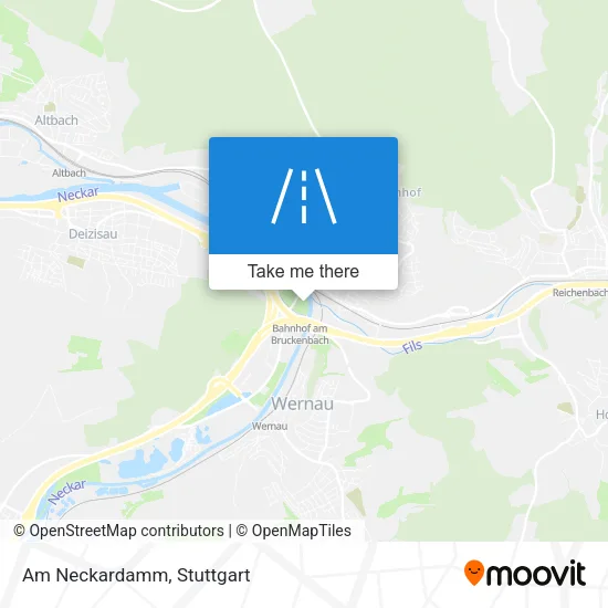 Карта Am Neckardamm