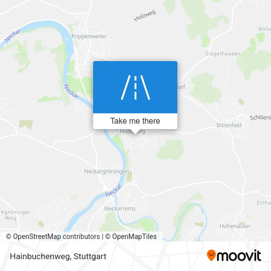 Hainbuchenweg map