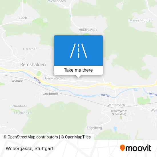 Карта Webergasse